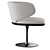 Modern Chic Petra B Chair 3D model small image 2