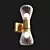 Elegant DIORI Sconce Light 3D model small image 2