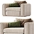 Elegant Ludovica Mascheroni Armchair 3D model small image 6