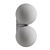 Modern Wall Light Design Polly 3D model small image 3
