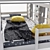 Bilbao Children's Loft Bed 3D model small image 3