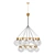 Elegant Skye Ring Chandelier 3D model small image 1