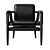 Elegant TERESINA KUOIO Armchair Design 3D model small image 3