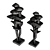 Geometric Tree Metal Sculpture 3D model small image 4