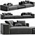 Modern Comfort: Camerich Casa Sofa 3D model small image 3