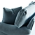  Stylish 3-Seater Sofa Model 3D model small image 4