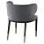 Petra A Chair by ENNE 3D model small image 3