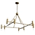 Elegant 16-Light Emily Chandelier 3D model small image 1