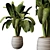 Modern Indoor Plant 220 Décor 3D model small image 1