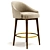 Chic & Elegant Marilyn Stool 3D model small image 1