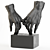 Contemporary Hand Sculpture Decor Piece 3D model small image 2