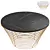 Marble and Gold Coffee Table 3D model small image 1