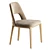 Elegant SOPHIE LITE Chair Poliform 3D model small image 2