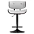Sienna Faux Leather Stool 3D 3D model small image 2