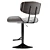 Sienna Faux Leather Stool 3D 3D model small image 4