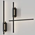 Minimalist LED Taranto Wall Lamp 3D model small image 1