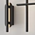 Minimalist LED Taranto Wall Lamp 3D model small image 2