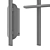 Minimalist LED Taranto Wall Lamp 3D model small image 3