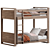 Modern Wyler Bunk Bed - 2014 3D model small image 1