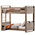 Modern Wyler Bunk Bed - 2014 3D model small image 2