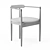 Koyori Miau Accent Chair 3D model small image 4