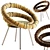 Stylish 2017 Adrenalina Circle Chair 3D model small image 1