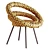 Stylish 2017 Adrenalina Circle Chair 3D model small image 7