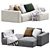 Ebi Corner Sofa by Divan.ru 3D model small image 1