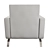 Modern Classic Fly Armchair 3D model small image 4