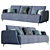 Pasquale Noviello Romance Upholstered Armchair 3D model small image 1