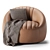 ADEVAR Swivel Chair: Luxe Comfort 3D model small image 2