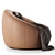 ADEVAR Swivel Chair: Luxe Comfort 3D model small image 3