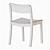 Modern Passerelle Dining Table Set 3D model small image 7