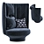 Elegant High-Back Armchair with Contemporary Design 3D model small image 4