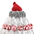 Christmas Fabric Tree Decoration 2015 3D model small image 2