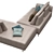 Italian Romance Sofa, Designer Collection 3D model small image 3