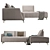 Italian Romance Sofa, Designer Collection 3D model small image 4
