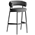 Modern Nena Bar Stool 3D model small image 1