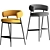 Modern Nena Bar Stool 3D model small image 2