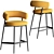 Modern Nena Bar Stool 3D model small image 4