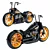 Sleek Dark Force Bike Kit 3D model small image 3