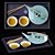 Zen Tea Ceremony Set 3D model small image 4