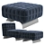 Modern Twiggy Armchair by Minotti 3D model small image 4