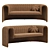 Sleek REMNANT Sofa Design Piece 3D model small image 1