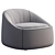 Sleek Modern Ripamonti Design Furniture 3D model small image 4