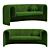 Modern Chic REMNANT Sofa Design 3D model small image 4