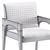 Modern Chair WILLIS by Cazarina 3D model small image 7