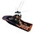 Highly Detailed 3D Boat Model 3D model small image 5