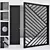 Corona Aluminium Door Model 3D 3D model small image 1