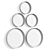 Elegant Mirror Set Burt 3D model small image 2